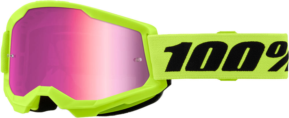 Image Title 100% Strata 2 Goggles Mirror Lens
