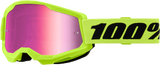 Image Title 100% Strata 2 Goggles Mirror Lens