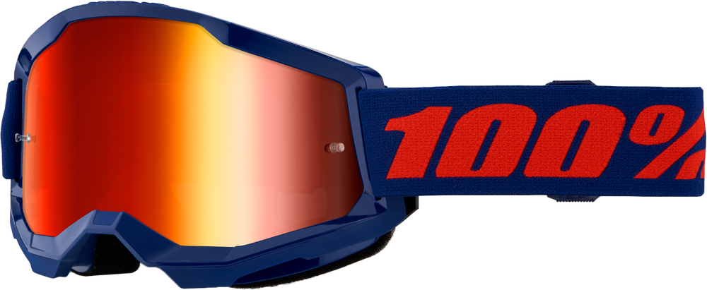 Image Title 100% Strata 2 Goggles Mirror Lens