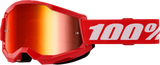 Image Title 100% Strata 2 Goggles Mirror Lens