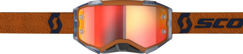 Image Title Scott Fury Goggle Grey Orange