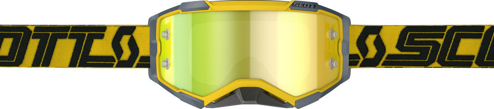 Image Title Scott Fury Goggle Yellow Black