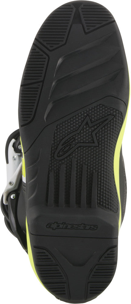 Image Title Alpinestars Tech 3S Youth Boots Black White Yellow