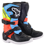 Image Title Alpinestars Tech 3S Youth Boots Black Blue Red Yellow