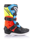 Image Title Alpinestars Tech 3S Youth Boots Black Blue Red Yellow