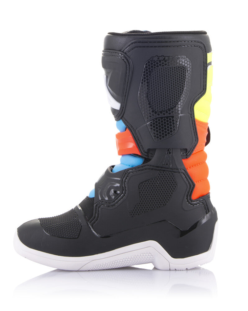 Image Title Alpinestars Tech 3S Youth Boots Black Blue Red Yellow