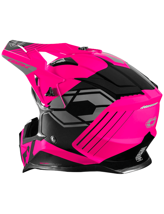 Image Title Castle X CX200 MX Helmet Pink