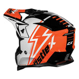 Image Title Castle X CX200 Jolt Helmet Orange White
