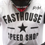 Image Title Fasthouse Youth Carbon Jersey White