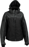 Image Title Fly Racing Carbon Womens Snowmobile Jacket