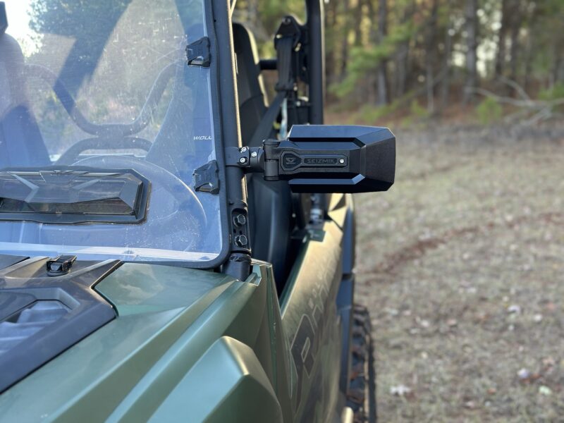Image Title Seizmik TrailRider Side View Mirror 1.875" - 2" Clamp