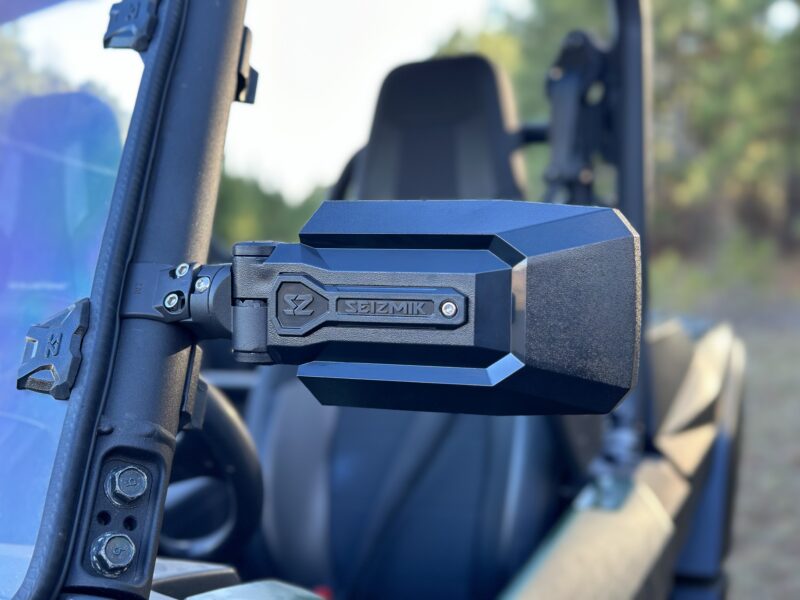 Image Title Seizmik TrailRider Side View Mirror 1.875" - 2" Clamp