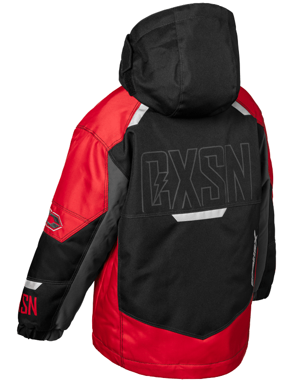 Image Title Castle X Toddler Strike Jacket Red Black