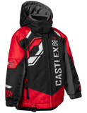 Image Title Castle X Toddler Strike Jacket Red Black