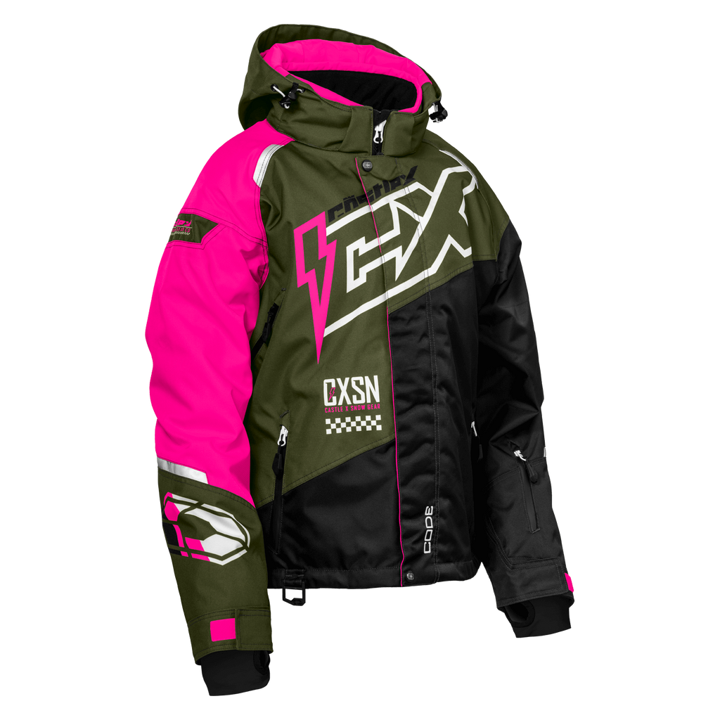 Image Title Castle X Code Women's Snowmobile Jacket