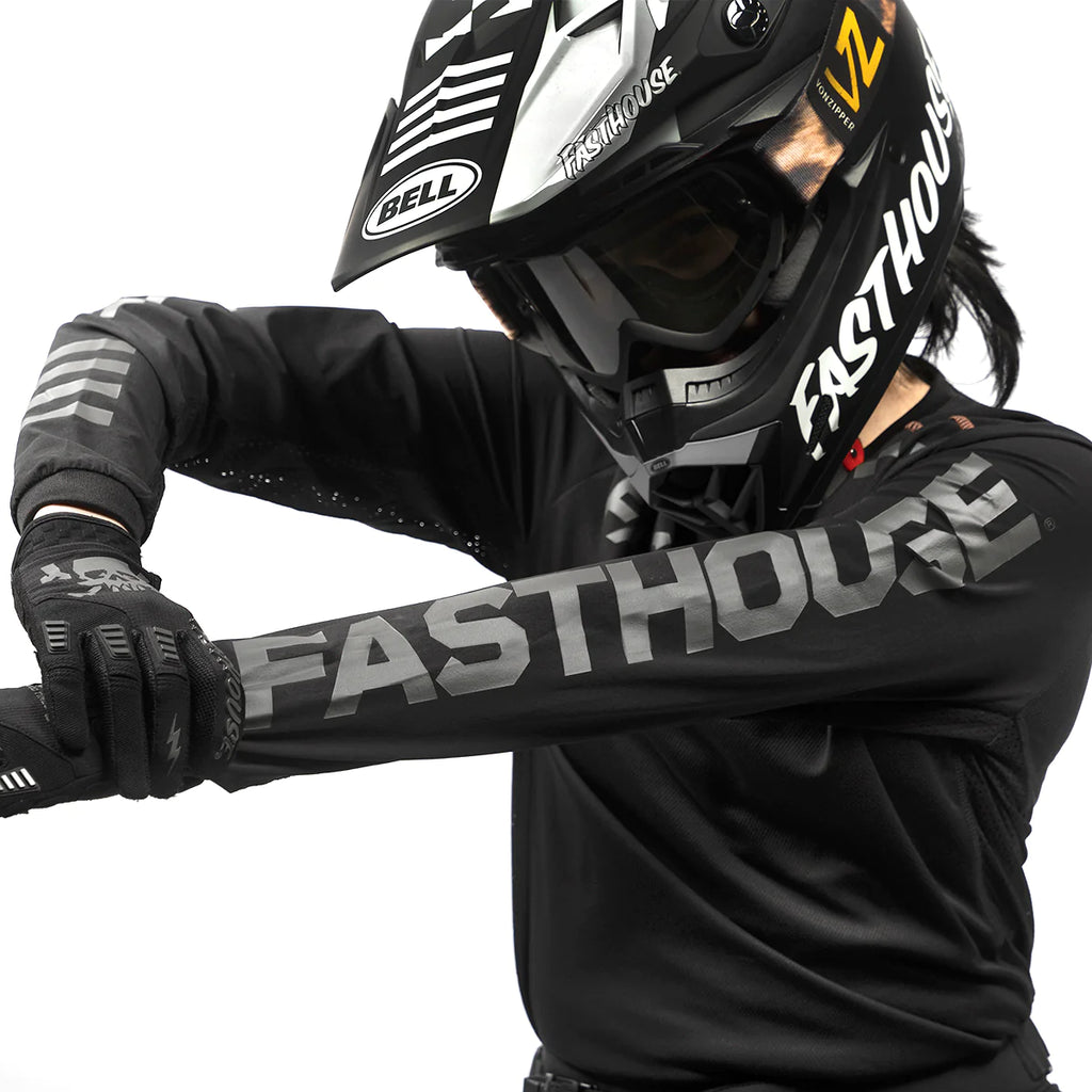 Image Title Fasthouse Jersey Women's Off-Road Sand Cat
