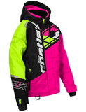 Image Title Castle X Code Youth Winter Jacket Pink Hivis