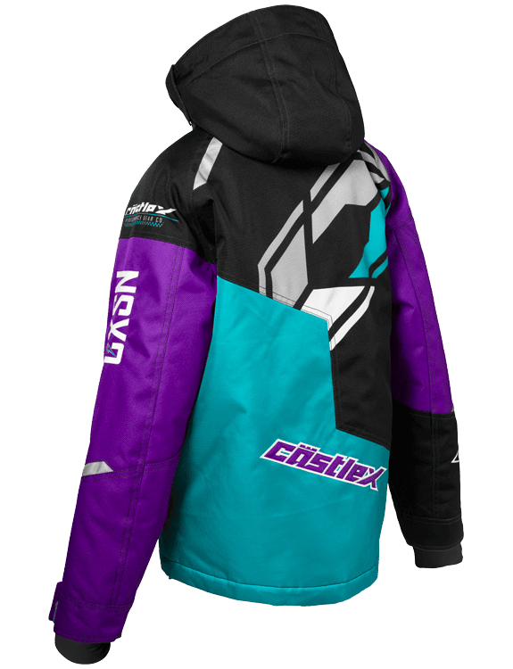 Image Title Castle X Code Youth Winter Jacket Turquoise