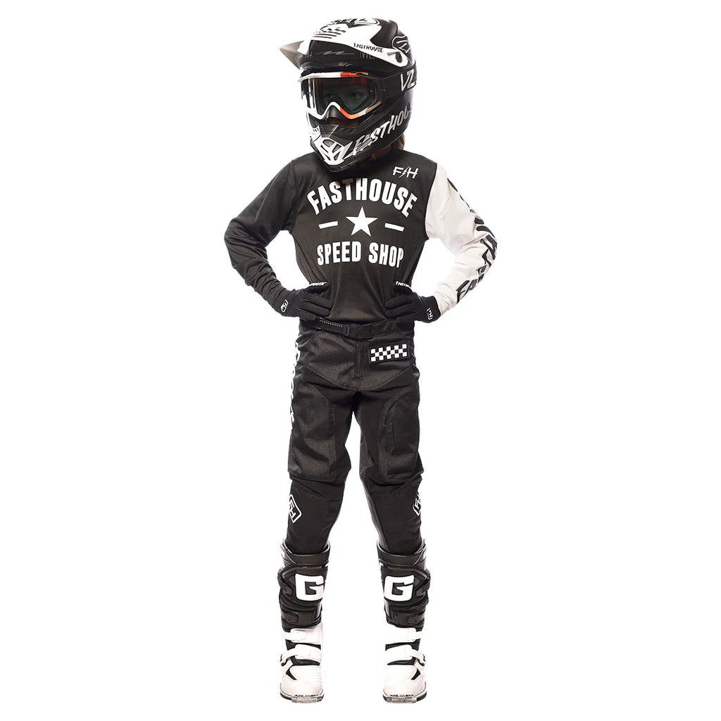 Image Title Fasthouse Youth Carbon Jersey
