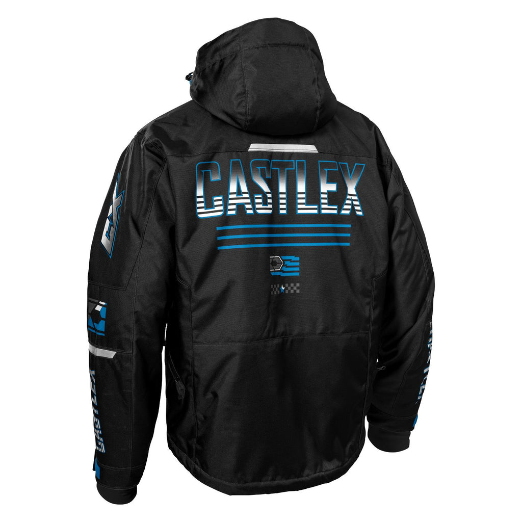 Image Title Castle X Strike Men's Snowmobile Jacket Blue