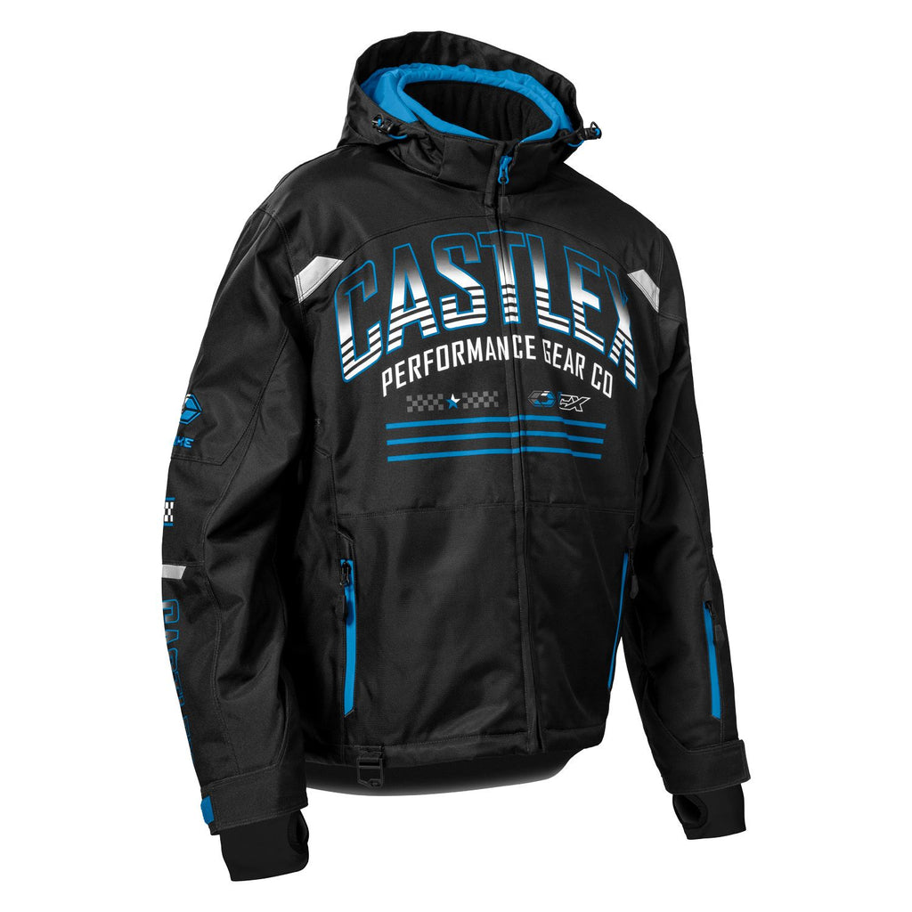 Image Title Castle X Strike Men's Snowmobile Jacket Blue