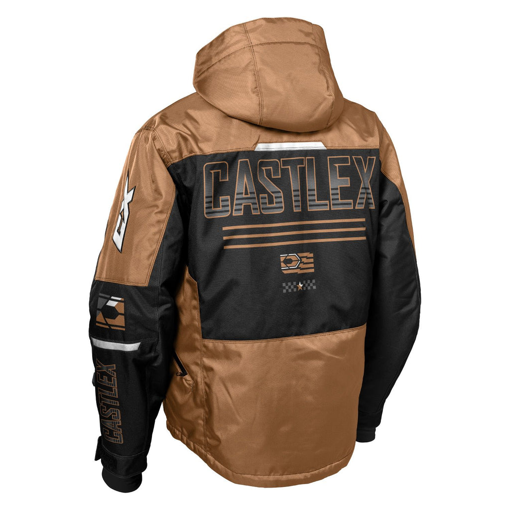 Image Title Castle X Strike Men's Snowmobile Jacket Wood
