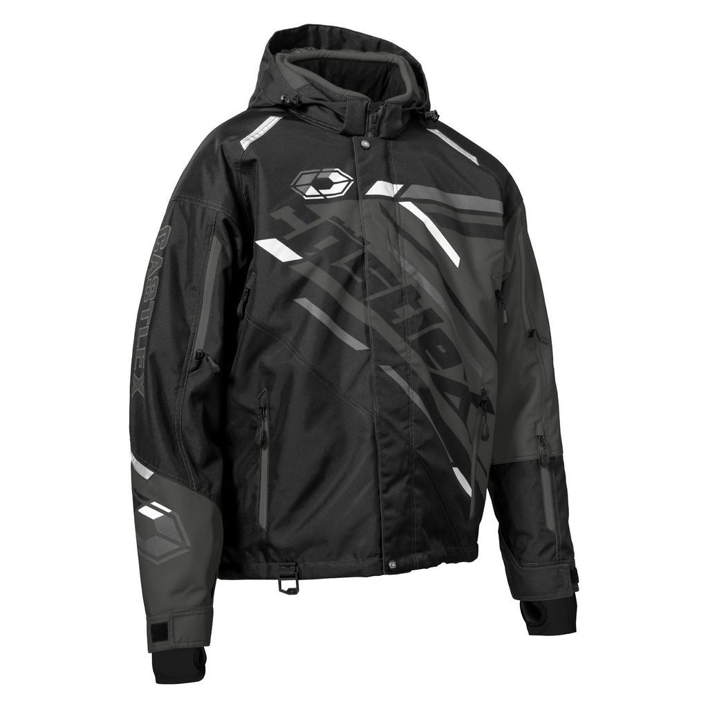 Image Title Castle X React Floater Jacket Black Charcoal