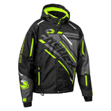 Image Title Castle X React Floater Jacket Hivis Black Charcoal