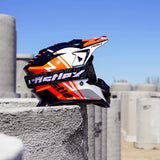 Image Title Castle X CX200 Jolt Helmet Orange White