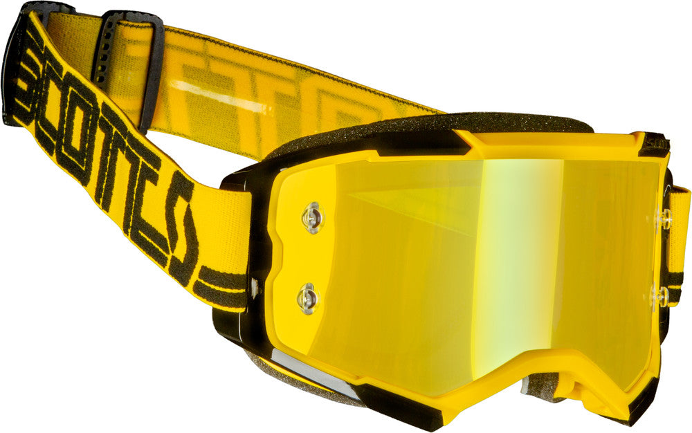 Image Title Scott Fury Goggle Yellow Black