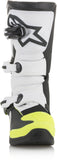 Image Title Alpinestars Tech 3S Youth Boots Black White Yellow