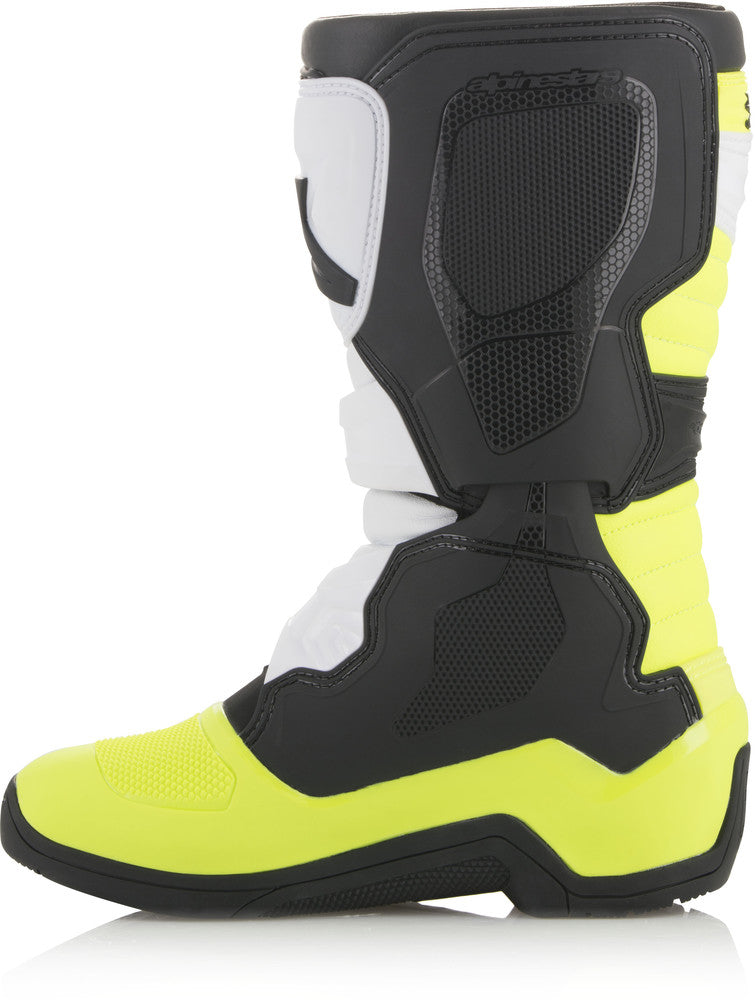 Image Title Alpinestars Tech 3S Youth Boots Black White Yellow