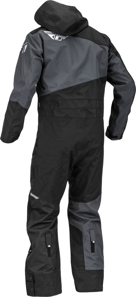 Image Title Fly Racing Cobalt Shell Monosuit Black Grey