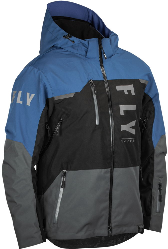 Image Title Fly Racing Carbon Snowmobile Jacket