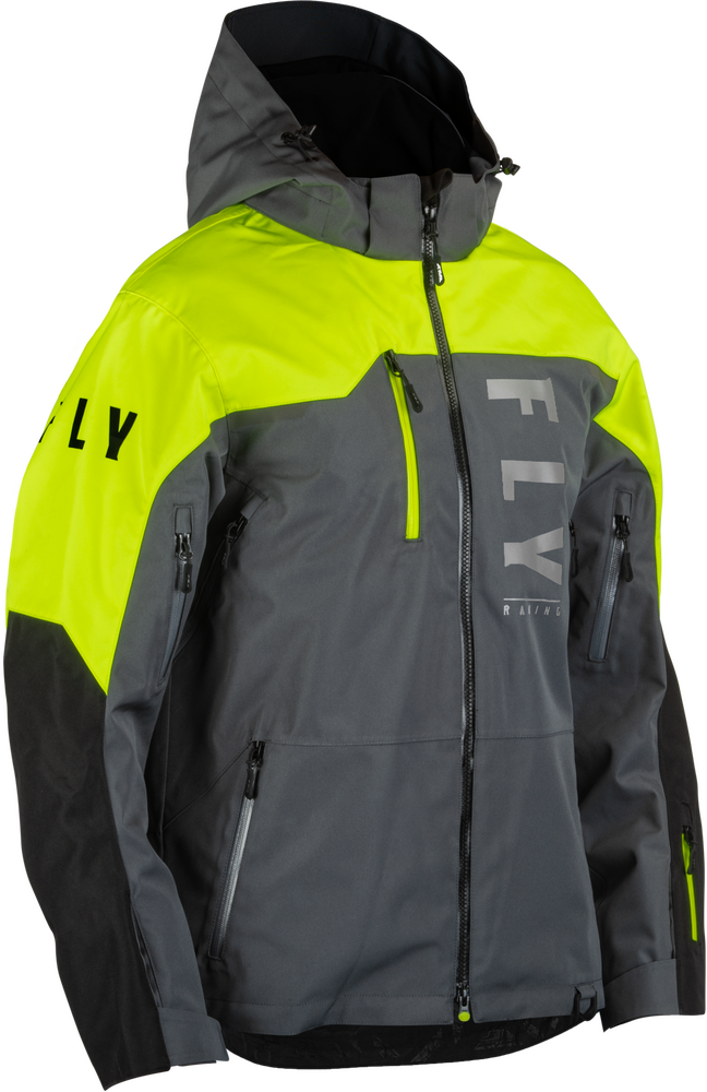 Image Title Fly Racing Carbon Snowmobile Jacket