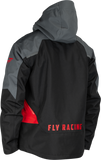 Image Title Fly Racing Carbon Snowmobile Jacket