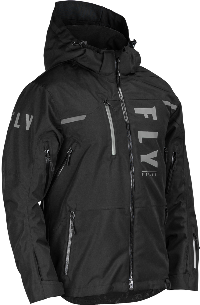 Image Title Fly Racing Carbon Snowmobile Jacket