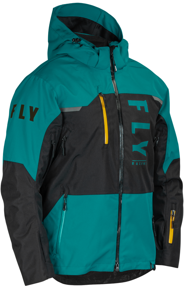 Image Title Fly Racing Carbon Snowmobile Jacket