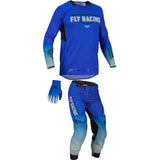 Image Title Fly Racing 2023 Evolution DST Combo Blue Grey