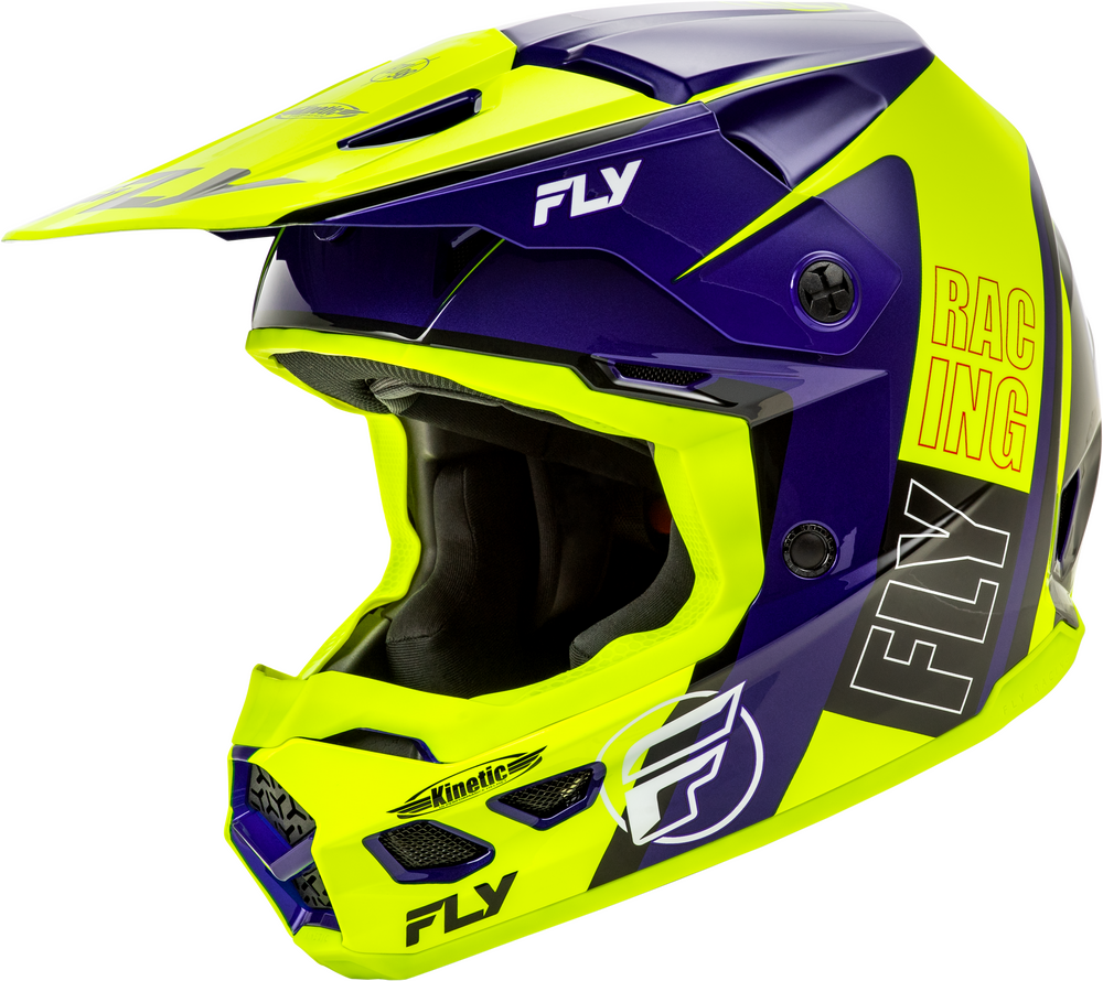 Image Title Fly Racing Kinetic Rally Helmet 2025