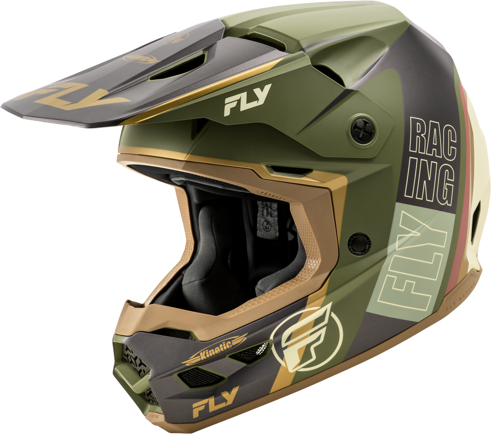 Image Title Fly Racing Kinetic Rally Helmet 2025