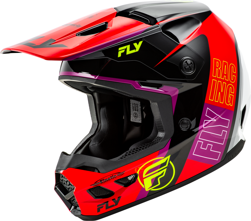 Image Title Fly Racing Kinetic Rally Helmet 2025