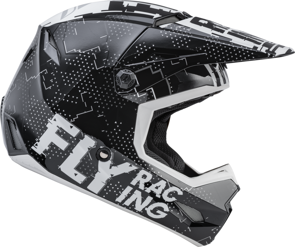 Image Title Fly Racing Kinetic Scan Youth Helmet