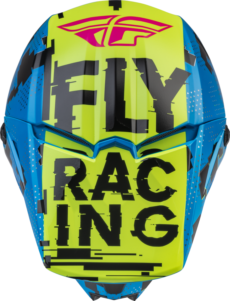 Image Title Fly Racing Kinetic Scan Youth Helmet