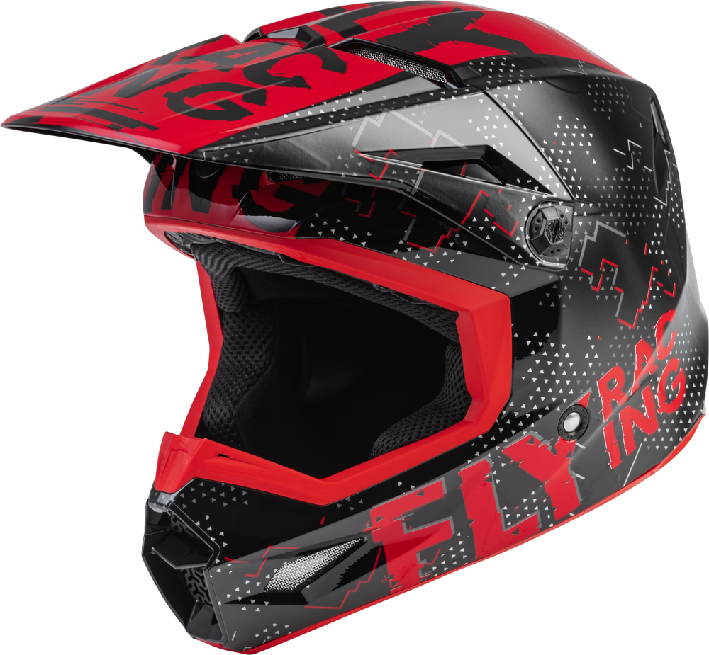 Image Title Fly Racing Kinetic Scan Youth Helmet