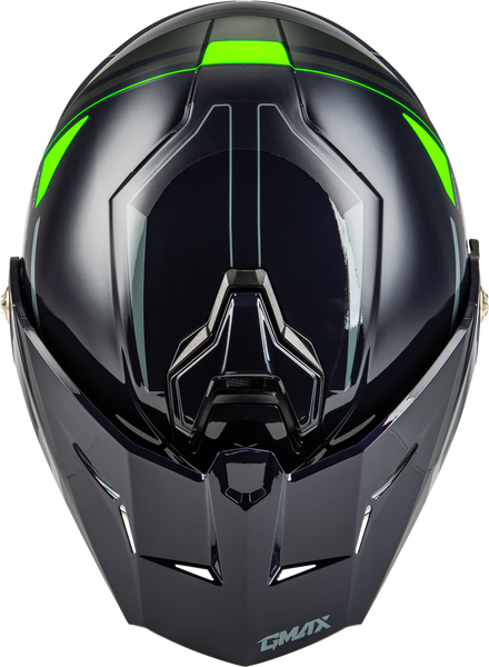 GMAX MD-74S SPECTRE Electric Shield Snowmobile Helmet Green – Jaxn