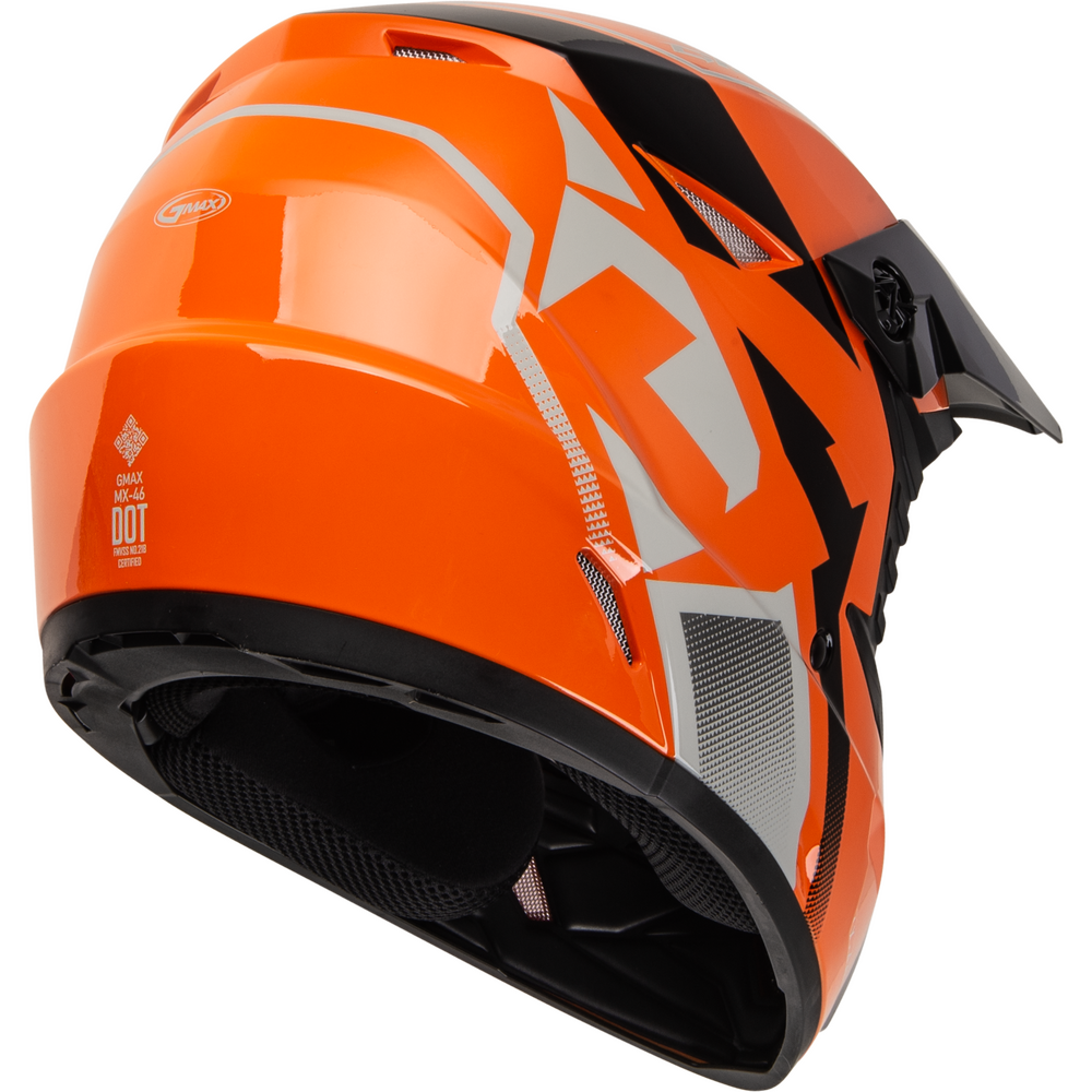Image Title GMAX MX-46 COMPOUND HELMET Orange