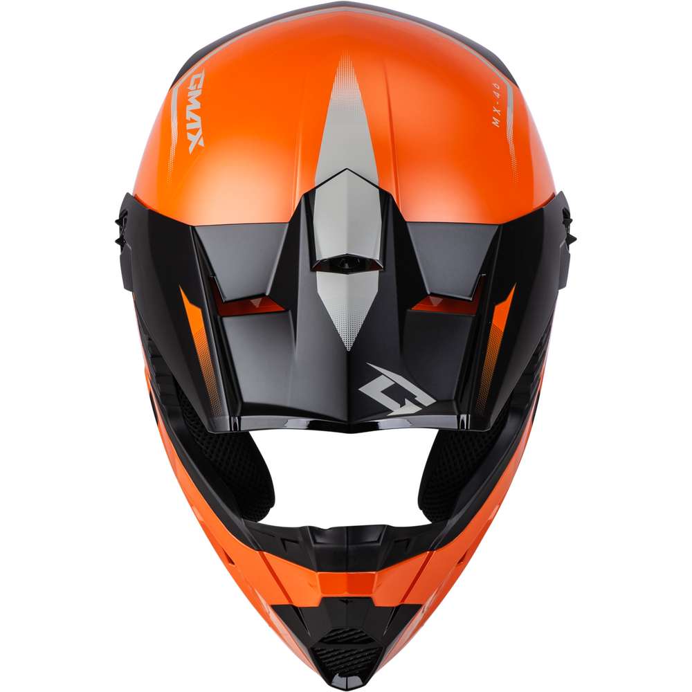 Image Title GMAX MX-46 COMPOUND HELMET Orange
