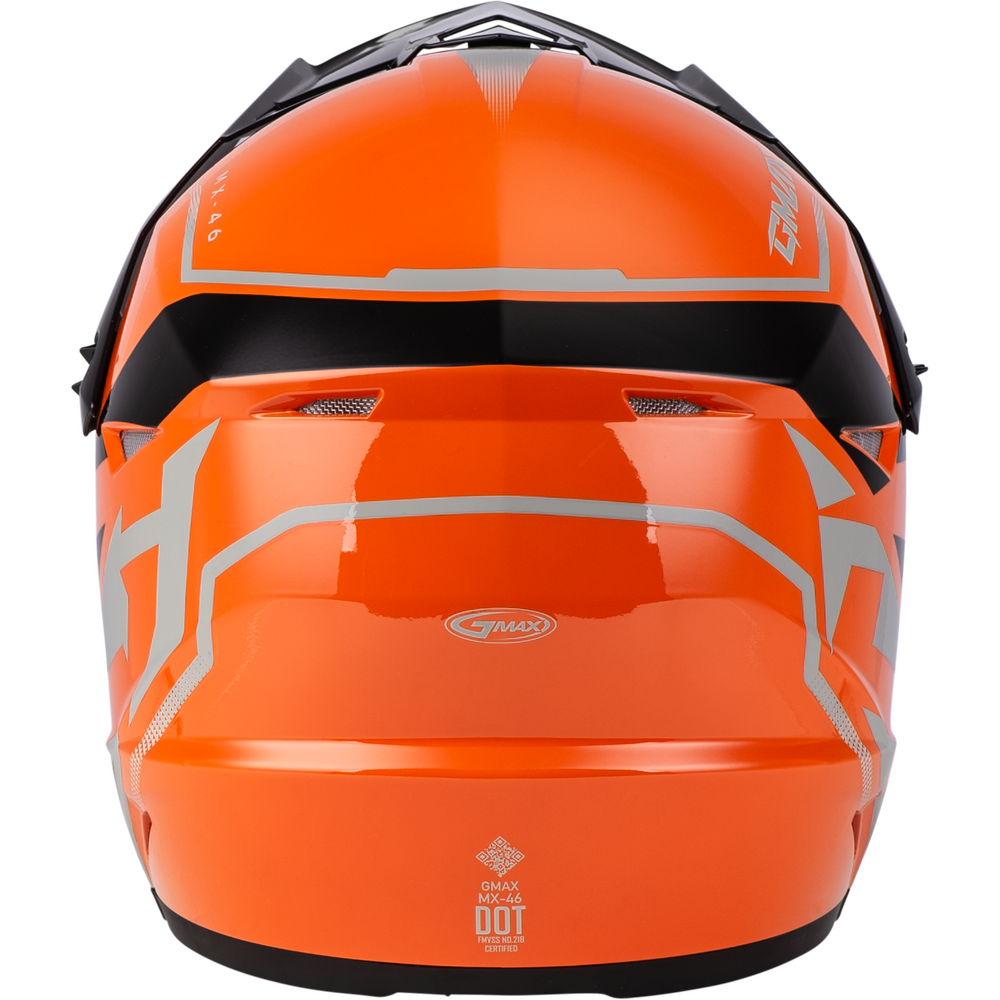 Image Title GMAX MX-46 COMPOUND HELMET Orange