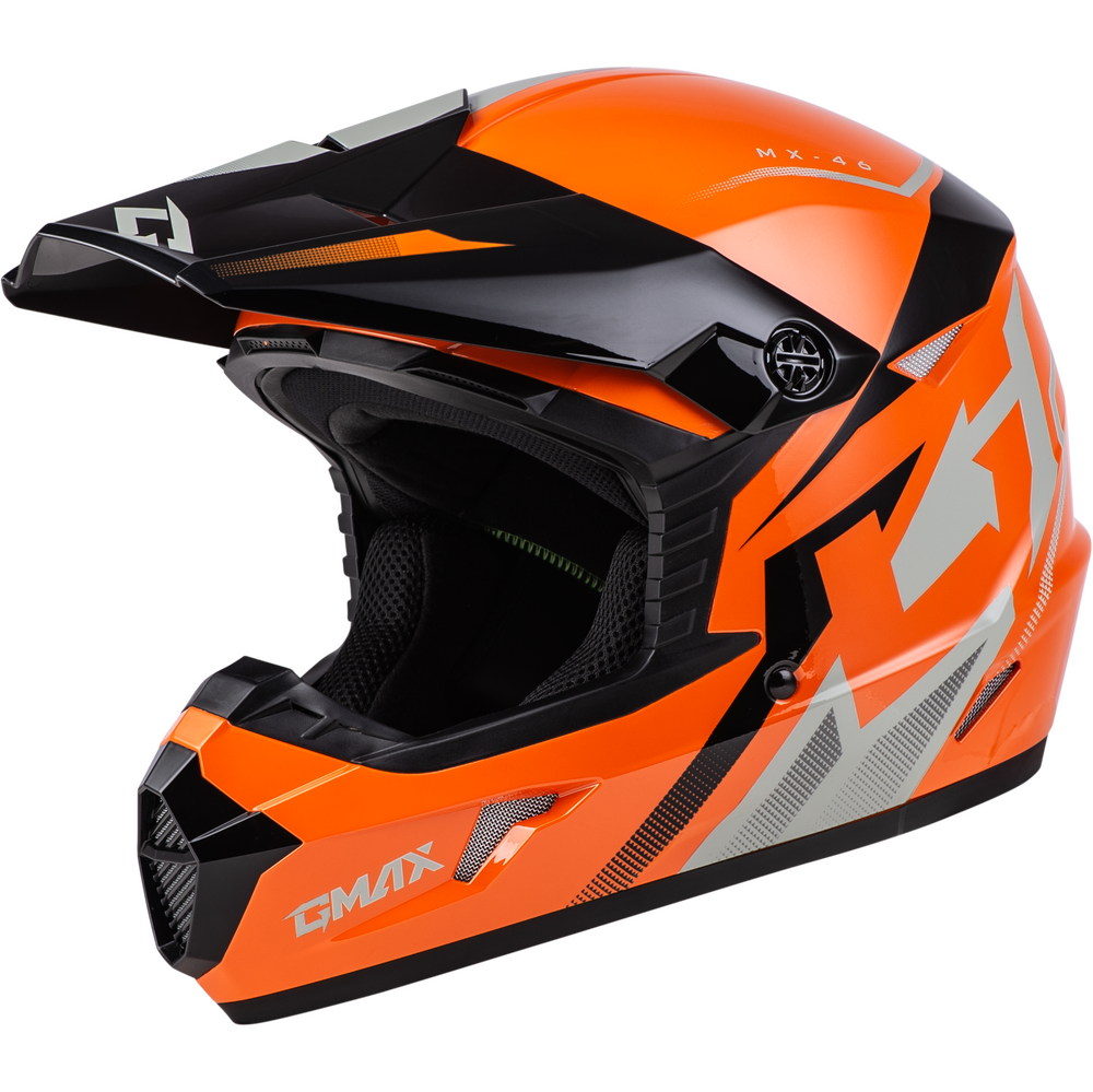Image Title GMAX MX-46 COMPOUND HELMET Orange